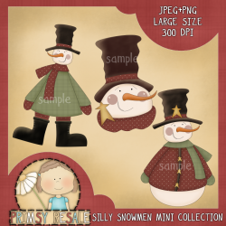Download - Silly Snowmen Collection