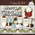 Download - Clip Art - Merry Christmas Santa