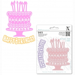 Xcut Dies - Birthday Cake 2pcs (XCU 503447)
