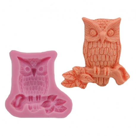 Small Silicone Mould - Owl