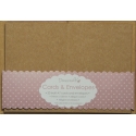 Dovecraft 20 Mini Kraft Cards and Envelopes (DCCE030)