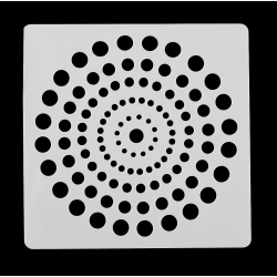 13 x 13cm Reusable Stencil - Dot Mandala (1pc)