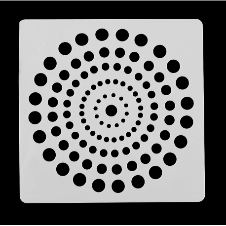 13 x 13cm Reusable Stencil - Dot Mandala (1pc)