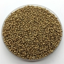 2mm Seed Beads - Metallic Gold (1000pcs)