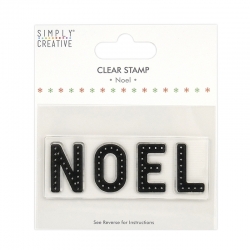 Simply Creative Large Clear Stamp - Noel (SCSTP037X20)
