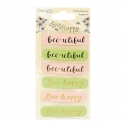Dovecraft Bee Happy Sentiment Toppers (DCTOP048)