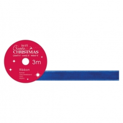 Papermania Velvet Ribbon - Royal Blue (PMA 367961)