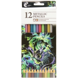 Chiltern Arts Metallic Pencils 12 pack (ATS1063B)