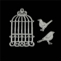 Printable Heaven Small die - Birdcage & Birds (3pcs)