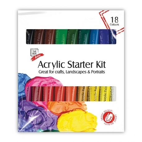 Acrylic Starter Kit 36ml 18pk (STA3753)