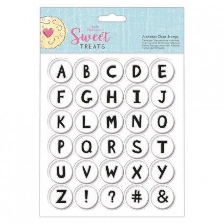 Alphabet Clear Stamp Set - Sweet Treats (PMA 907270)