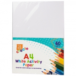 A4 White Activity Paper 60 Sheets (STA9085)