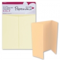 Papermania 5 x 7 Gatefold Cards/Envs (10pk 300gsm) - Cream (PMA 150404)