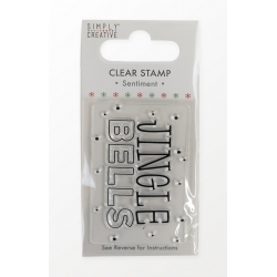 Simply Creative Mini Clear Stamp - Jingle Bells (SCSTP059X21)