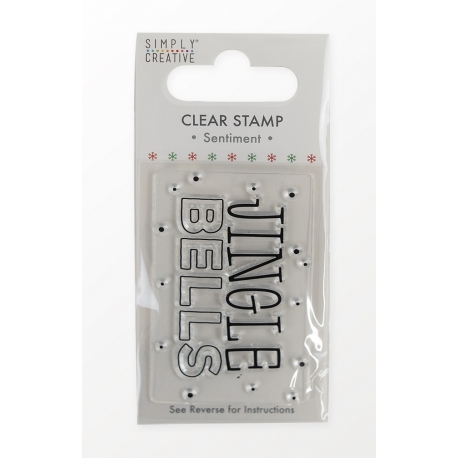Simply Creative Mini Clear Stamp - Jingle Bells (SCSTP059X21)