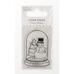 Simply Creative Mini Clear Stamp - Snow Globe (SCSTP047X21)