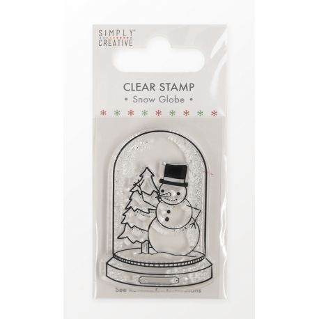 Simply Creative Mini Clear Stamp - Snow Globe (SCSTP047X21)