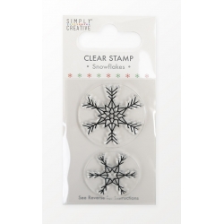 Simply Creative Mini Clear Stamp - Snowflakes (SCSTP052X21)