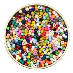 2mm Seed Beads - Opaque Assorted (1000pcs)