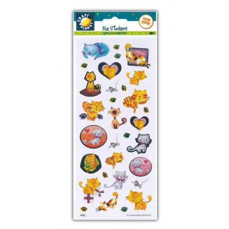 Fun Stickers - Pampered Cats (CPT 6561032)
