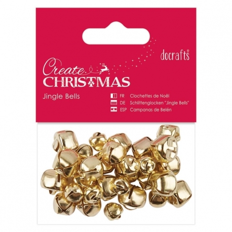 Jingle Bells (20pcs) - Gold Assorted sizes (PMA 356905)
