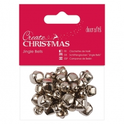 Jingle Bells (20pcs) - Silver Assorted sizes (PMA 356906)