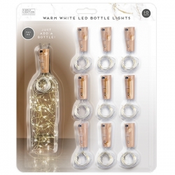 Bottle Top String Lights 10-PACK - Warm White (HOM3875)