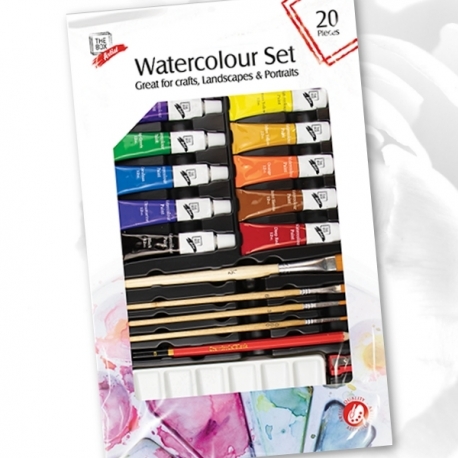 Watercolour Paint Set 20 Pieces (STA3754)