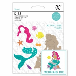Xcut Dies - Mermaid 7pcs (XCU 503477)