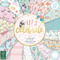 First Edition FSC 12x12 Paper Pad - Lets Celebrate (FEPAD188)