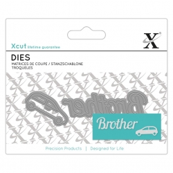 Mini Sentiment Die (2pcs) - Brother (XCU 504102)
