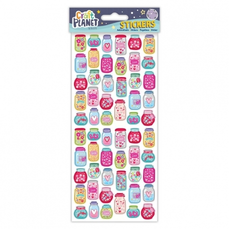 Fun Stickers - Heart Jars (CPT 805291)