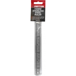 Dekton Stainless Steel 15cm/6" ruler (DT55510)