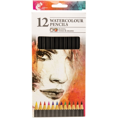 Chiltern Arts Watercolour Pencils 12 pack (ATS1059B)