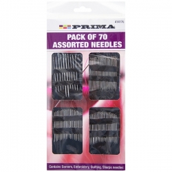 Prima Assorted Sewing Needles 70 pack (41417C)
