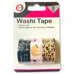 DID Washi Tape 15mm x 3m - Cat (CR1855)