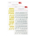 Simply Creative Glitter Alphabet Stickers OFFER Gold/Silver (SCSTR007/8)
