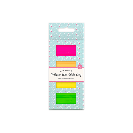 Polymer Oven Bake Clay - Neons (STA4396)