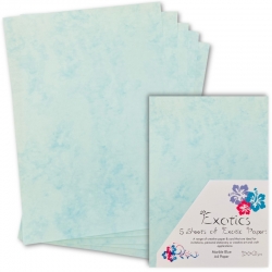 Exotics Blue Marble 5 Sheets (ZP2248P5)