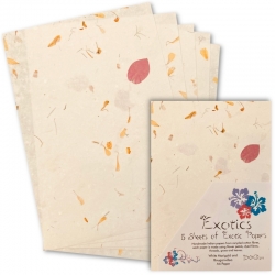 Exotics White Marigold & Bouganvillea Petal 5 Sheets (ZP2102P5)