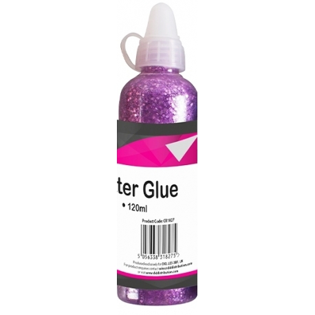 DID Glitter Glue 120ml - Purple (CR1827)