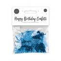 Metallic Happy Birthday Confetti - Blue (PAR4490)