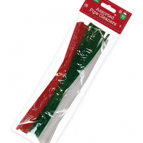 Christmas Pipe-cleaners 40 pack (XMA4052)