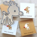 Printable Heaven Small Cutting Die - Little Reindeer (A045)