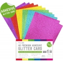A5 Adhesive Glitter Sheets Rainbow Bright (DCGCD045)