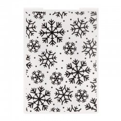 A6 Embossing folder - Snowflakes