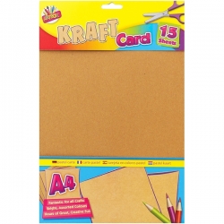 Artbox A4 Kraft Card 15 Sheets (T6884)