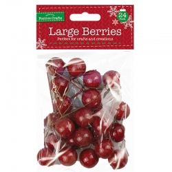 Large Decorative Berries - Red (XMA4010)