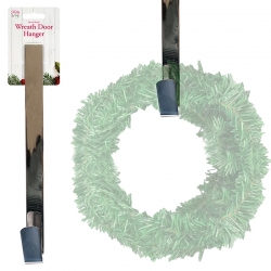 Silver Christmas Wreath Door Hanger (XMA3311)
