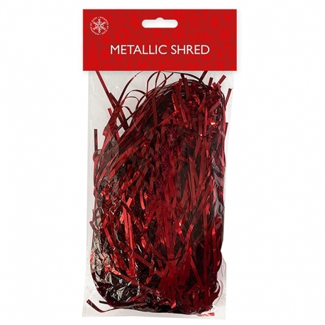Christmas Metallic Shred - Red (XMA3188)